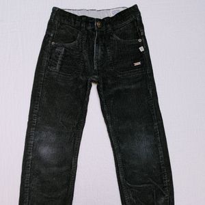Kanz black corduroy pants, size 5